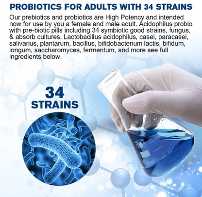 Probiotic 40 Billion with Prebiotics